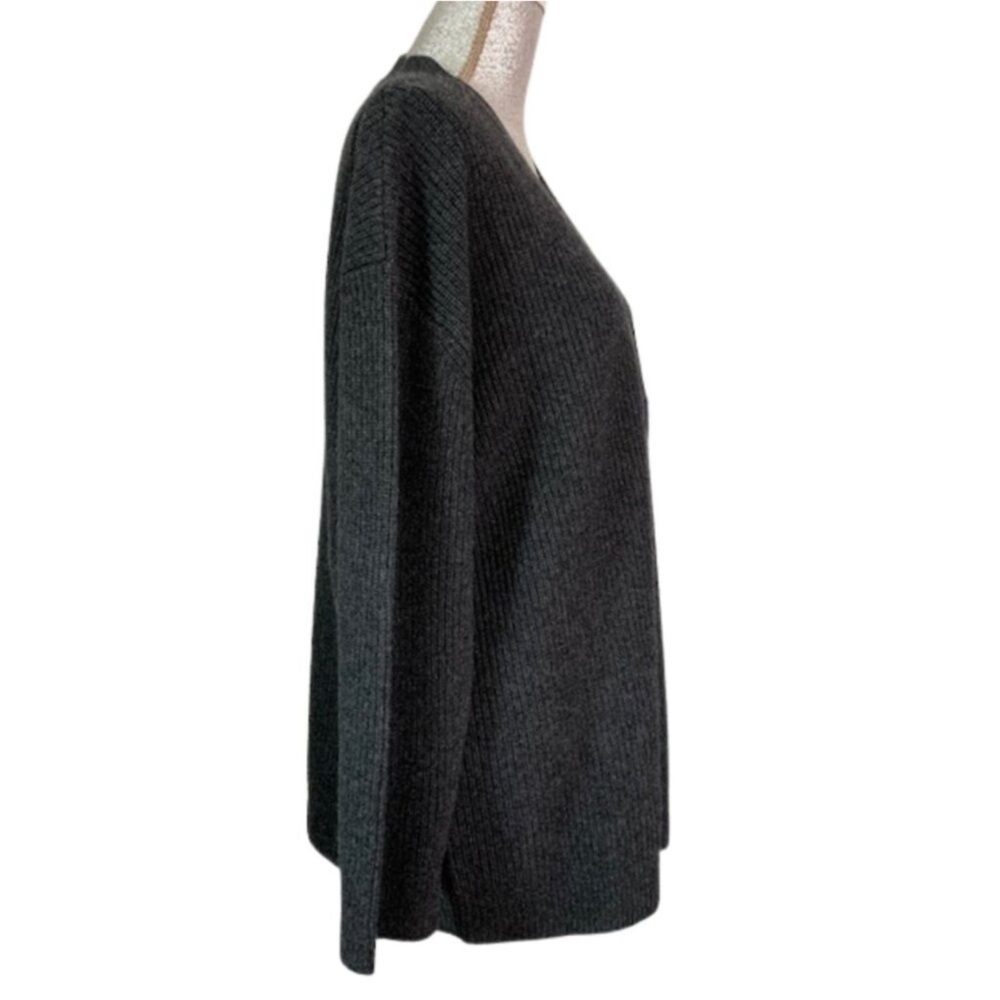 QUINCE Cashmere Oversized Boyfriend Cardigan Sweater LARGE NWT - Picture 8 of 14